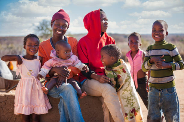 Multicultural team of AfriEdu Foundation members discussing educational plans